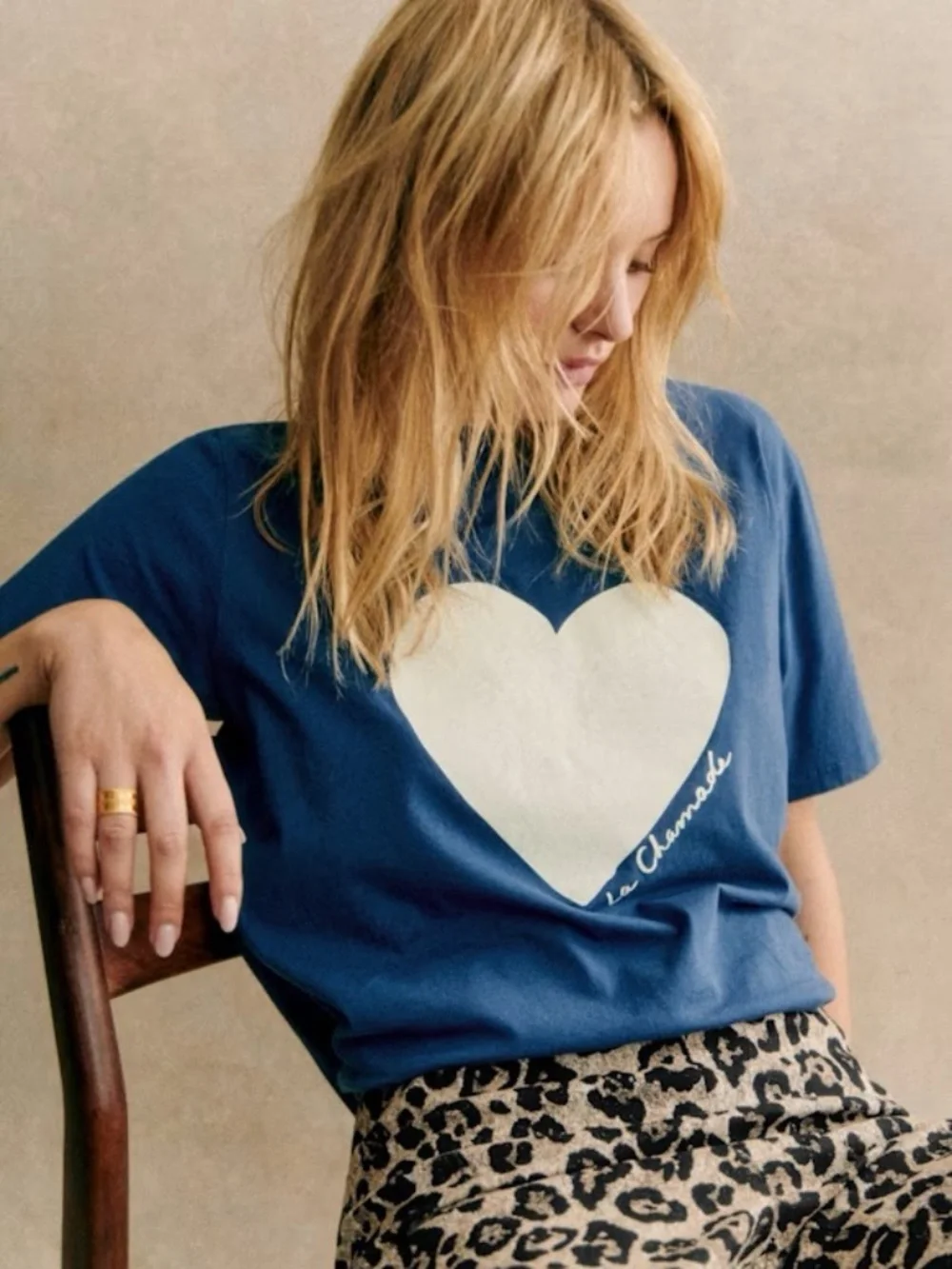 Sezane LA CHAMADE T-SHIRT Small - Picture 2 of 4